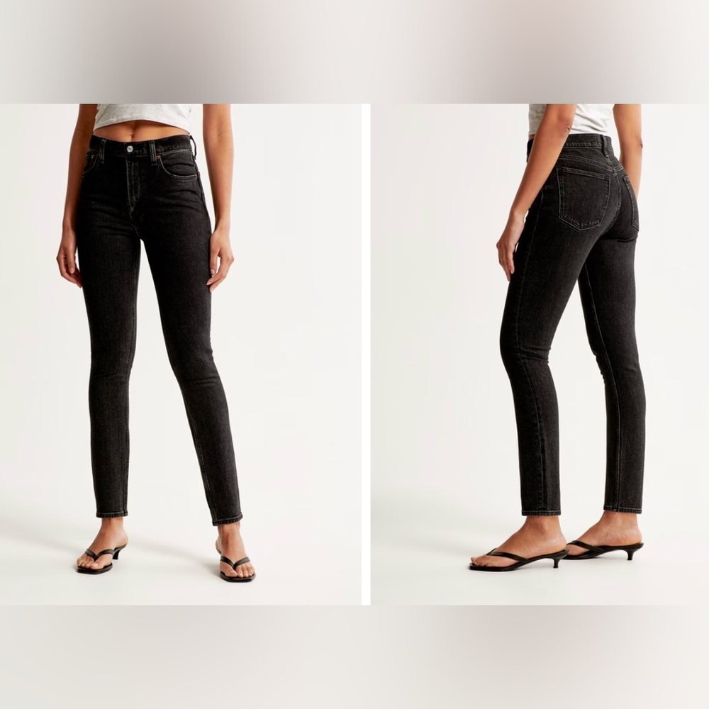 Abercrombie and Fitch The Skinny High Rise Jeans, Curve Love